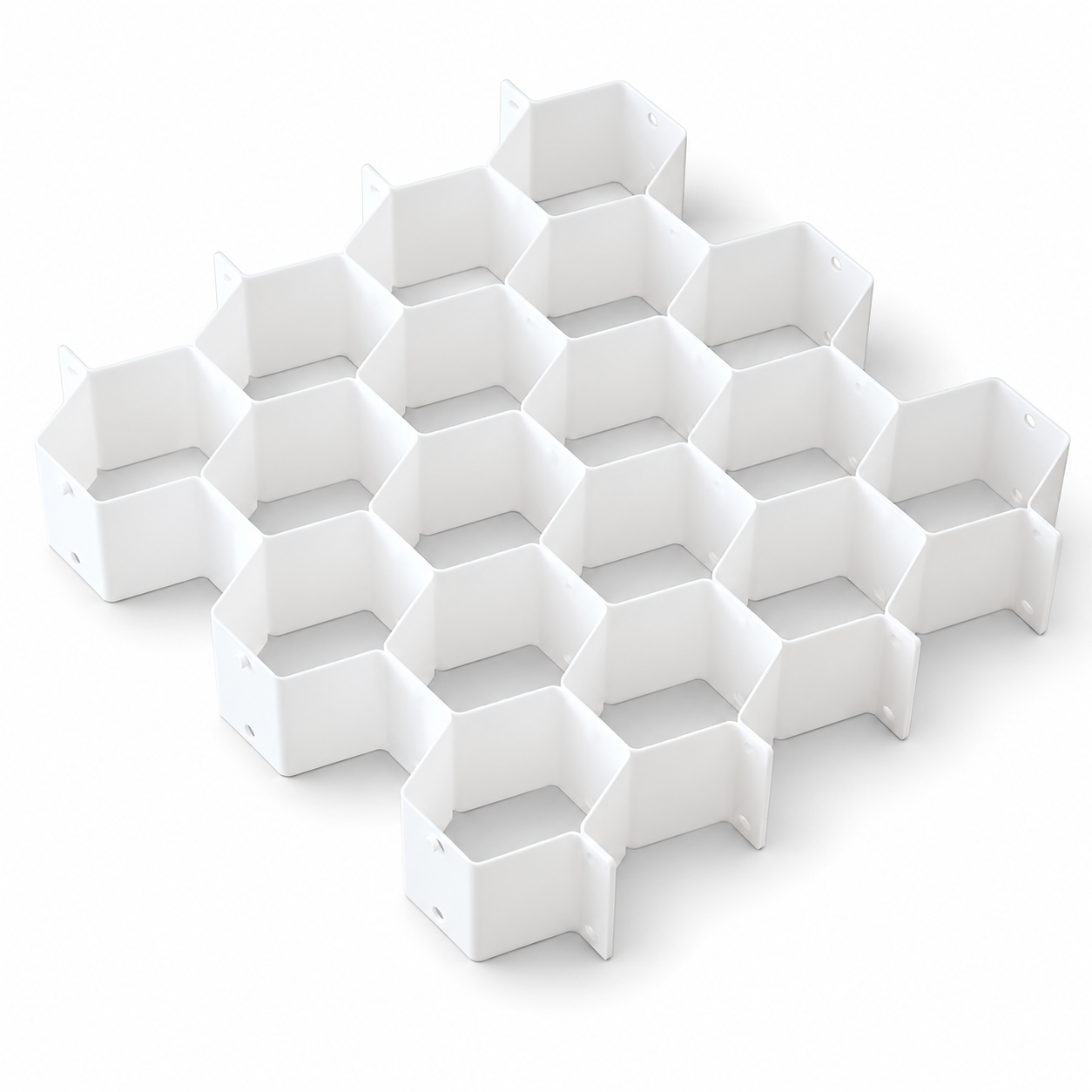 Honeycomb Drawer Organiser — Dividers for Socks, Underwear, and Etc